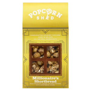 Popcorn Shed - Millionaire Shortbread, 80g | Pack of 10 | Multiple Sizes