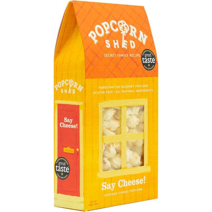 Popcorn Shed - Say Cheese, 60g  Pack of 10