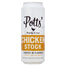Potts - Chicken Stock 100% Recyclable Can, 500ml  Pack of 8