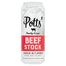 Potts - Potts' Beef Stock 100% Recyclable Can, 500ml  Pack of 8