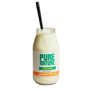 Pure Nature - Organic Greek Style Natural Yoghurt, 500g