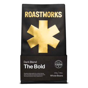Roastworks - The Bold Dark Blend Whole Beans, 200g