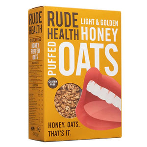 Rude Health - Honey Puffed Oats, 240g