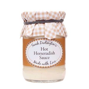 Sarah Darlington's - Hot Horseradish Sauce, 180g | Pack of 6