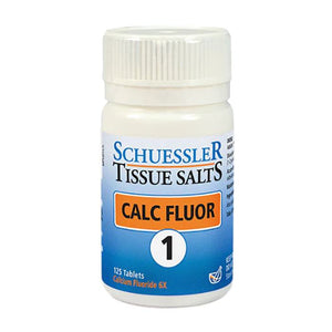 Schuessler - No. 1 Calc Fluor, 125 Tabs
