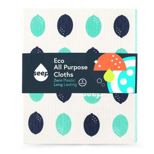 Seep Living - All-Purpose Sponge Cloths 2-Pack, | Pack of 25