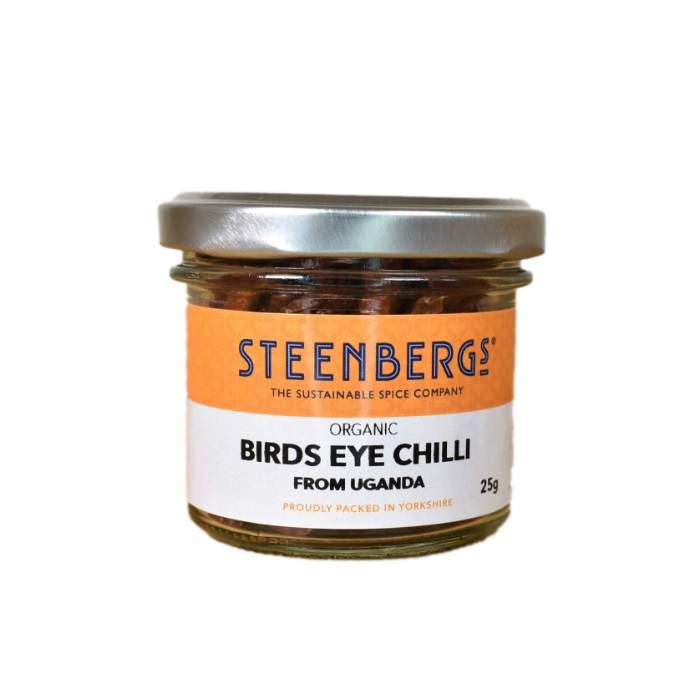 Steenbergs - Organic Bird's Eye Chilli, 25g