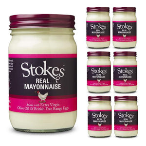 Stokes - Mayonnaise, 345g | Pack of 6 | Multiple Flavours