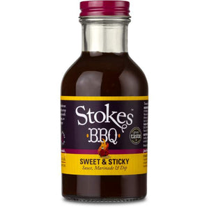 Stokes - Sweet & Sticky BBQ Sauce, 325g | Pack of 6