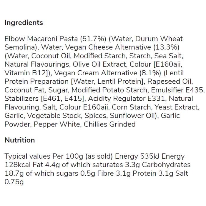 Strong Roots - Strong Roots Creamy Mac, 350g - Back