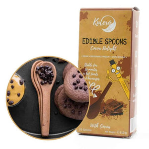 Stroodles - Edible Spoons (14cm), 10 Pieces | Multiple Flavours