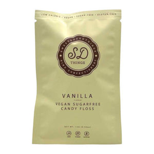 SweetDoughThings - Flavoured Sugar-Free Candy Floss, 12g | Pack of 10 | Multiple Flavours