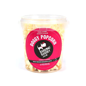 The Barking Bakery - Doggy Cheesy Pupcorn Tubs, 55g | Pack of 6