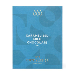 The Chocolatier - Caramelised Milk Chocolate Bar, 50g | Pack of 15