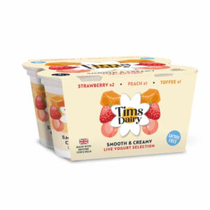 Tims Dairy - Creamy Mixed Yogurts, 125g | Pack of 4