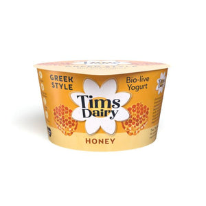 Tims Dairy - Greek Yoghurt and Honey | Pack of 6 | Multiple Sizes