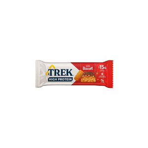Trek - High Protein Low Sugar Biscoff, 55g | Pack of 12
