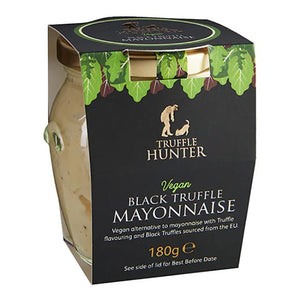 Truffle Hunter - Black Truffle Vegan Mayo, 180g - Pack of 6
