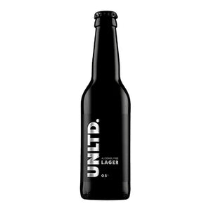 UNLTD. - Lager 0.5% abv, 330ml | Pack of 12 | Multiple Types