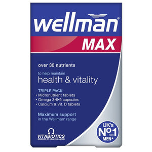 Vitabiotics - Wellman Max, 84 Tabs