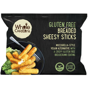 Wholecreations - Gluten-Free Breaded Sheesy Sticks, 200g
