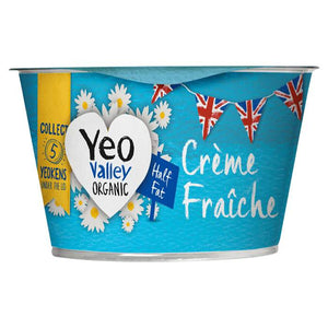 Yeo Valley - Organic Creme Fraiche Half Fat, 200g