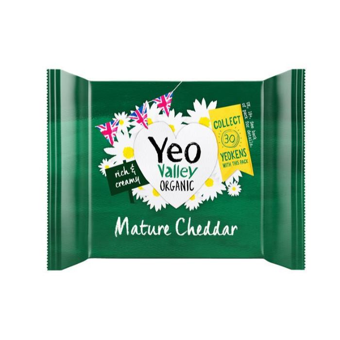 Yeo Valley - Organic White Mature Cheddar, 300g