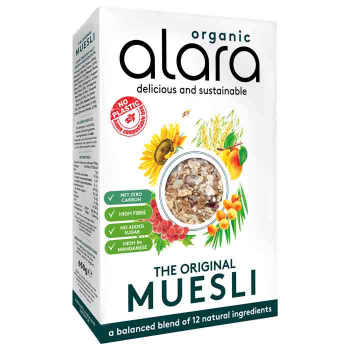 Alara - Organic Muesli - Original, 650g