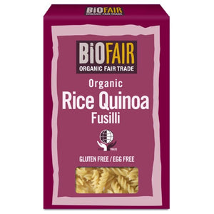 Biofair - Organic Rice Quinoa Fusilli, 250g | Multiple Pack Sizes
