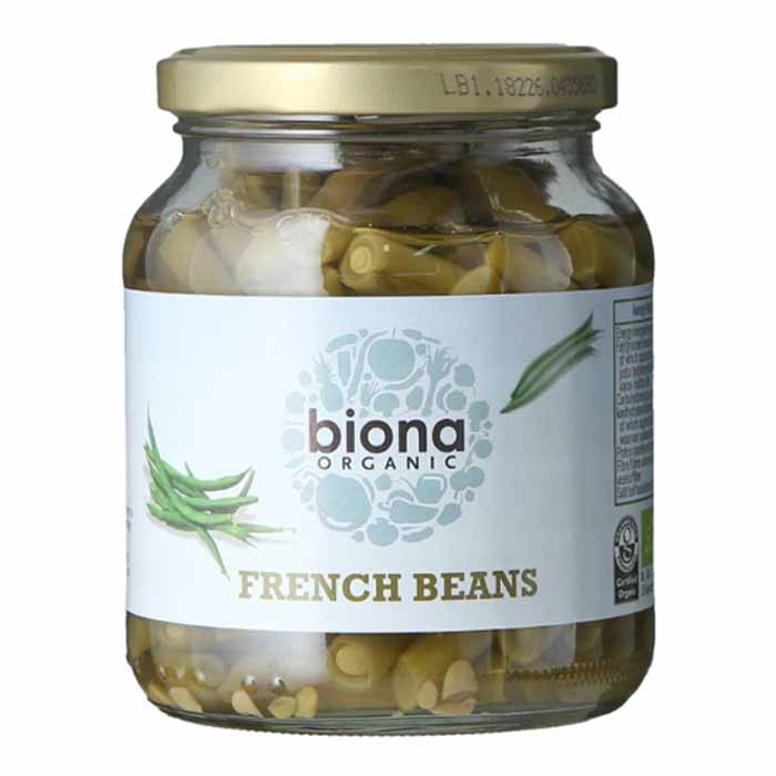 Biona - French Beans Glass Organic, 340g