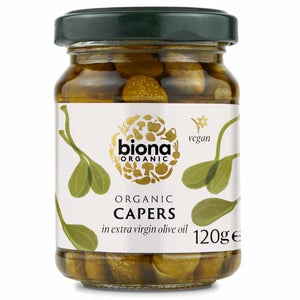 Biona - Organic Capers, 120g | Multiple Options