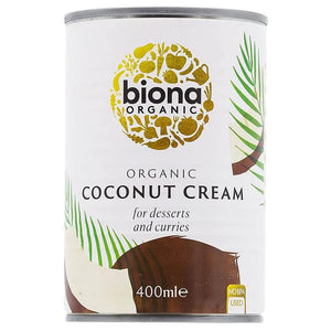 Biona - Organic Coconut Cream, 400ml | Multiple Options