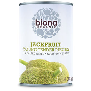 Biona - Organic Jackfruit In Salted Water, 400g | Multiple Options