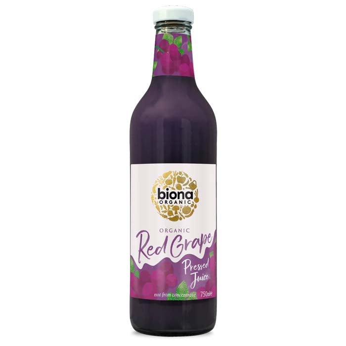 Biona - Organic Red Grape Juice Pressed, 750ml