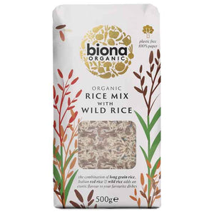 Biona - Organic Wild Rice Mix, 500g | Multiple Options