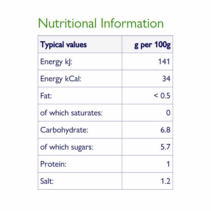 Clearspring - Demeter Sweet & Sour Gherkin Slices, 350g - back