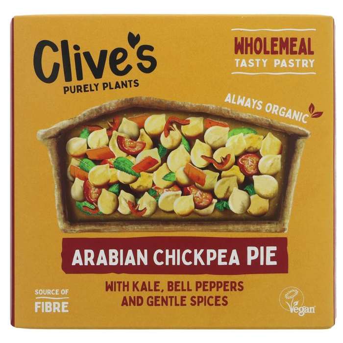 Clives Pies - Organic Arabian Chickpea Pie, 235g