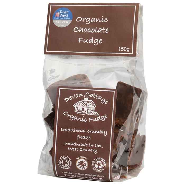 Devon Cottage - Organic Dairy Free Fudge - Chocolate (150g)