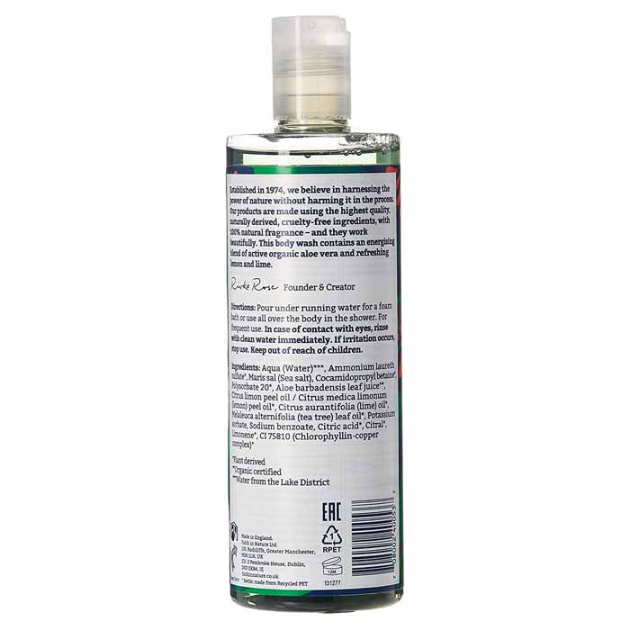 Faith In Nature - Body Wash - Aloe Vera, 400ml - back