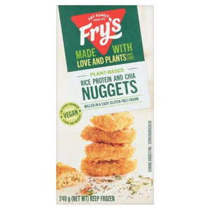 Fry's - Rice Protein & Chia Nuggets, 240g | Multiple Options