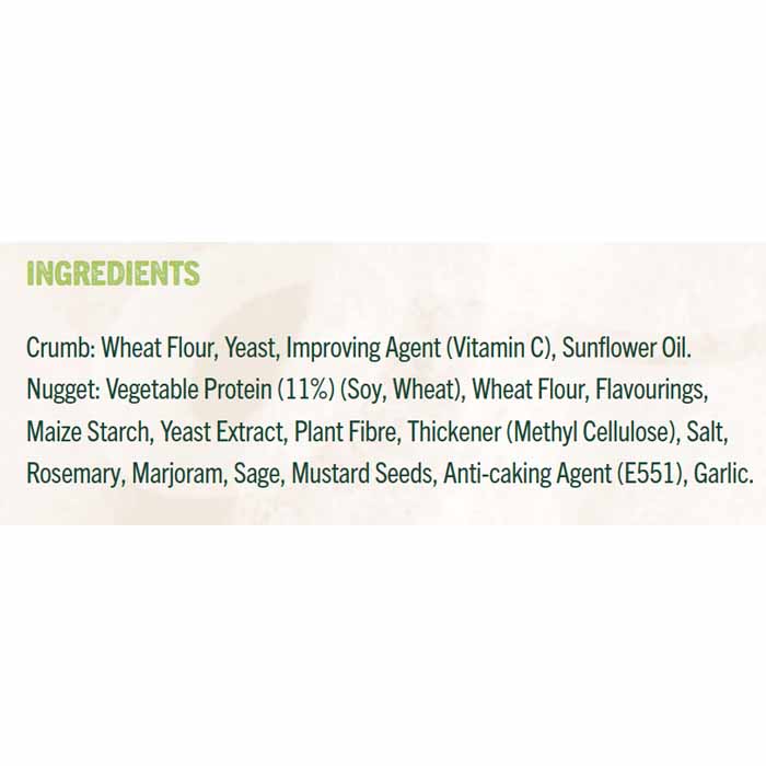 Frys - Chicken Style Nuggets, 380g - Back