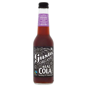 Gusto - Organic Fair Trade Real Cola, 275ml | Pack of 12