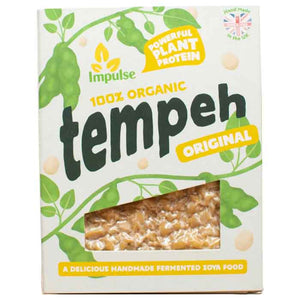 Impulse Food - Organic Tempah Blocks, 200g | Multiple Flavours
