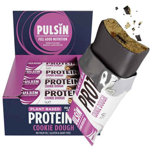 Pulsin - Enrobed Cookie Dough Protein Bar, 57g - Pack of 12