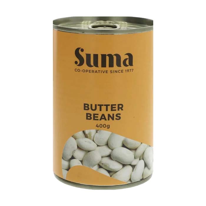 Suma - Beans No Salt Or Sugar - Butter, 400g