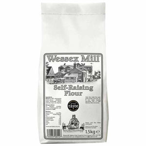 Wessex Mill - Self Raising White Flour, 1.5kg | Pack of 5