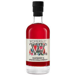 Womersley - Fruit & Herb Raspberry and Apache Chilli Vinegar, 160ml