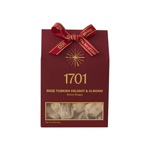 1701 - Rose Turkish Delight and Almond Honey Nougat Box, 160g | Pack of 10