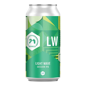 71 Brewing Co - Light Wave Session IPA 3.8%, 440ml - Pack of 12