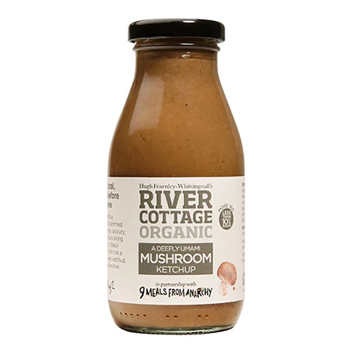 9 Meals From Anarchy - Mushroom River Cottage Ketchup, 250g - Pack of 6 